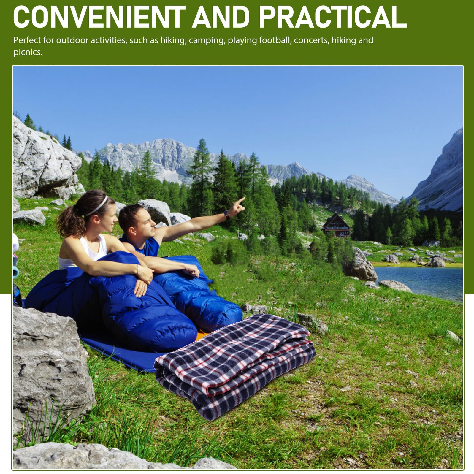 GARVALON Leichter Daunen Schlafsack Inlett aus Microfaser Faltbar mit Isolierendem Innenfutter Wärmeisolierend für Erwachsene Camping Picknick Outdoor