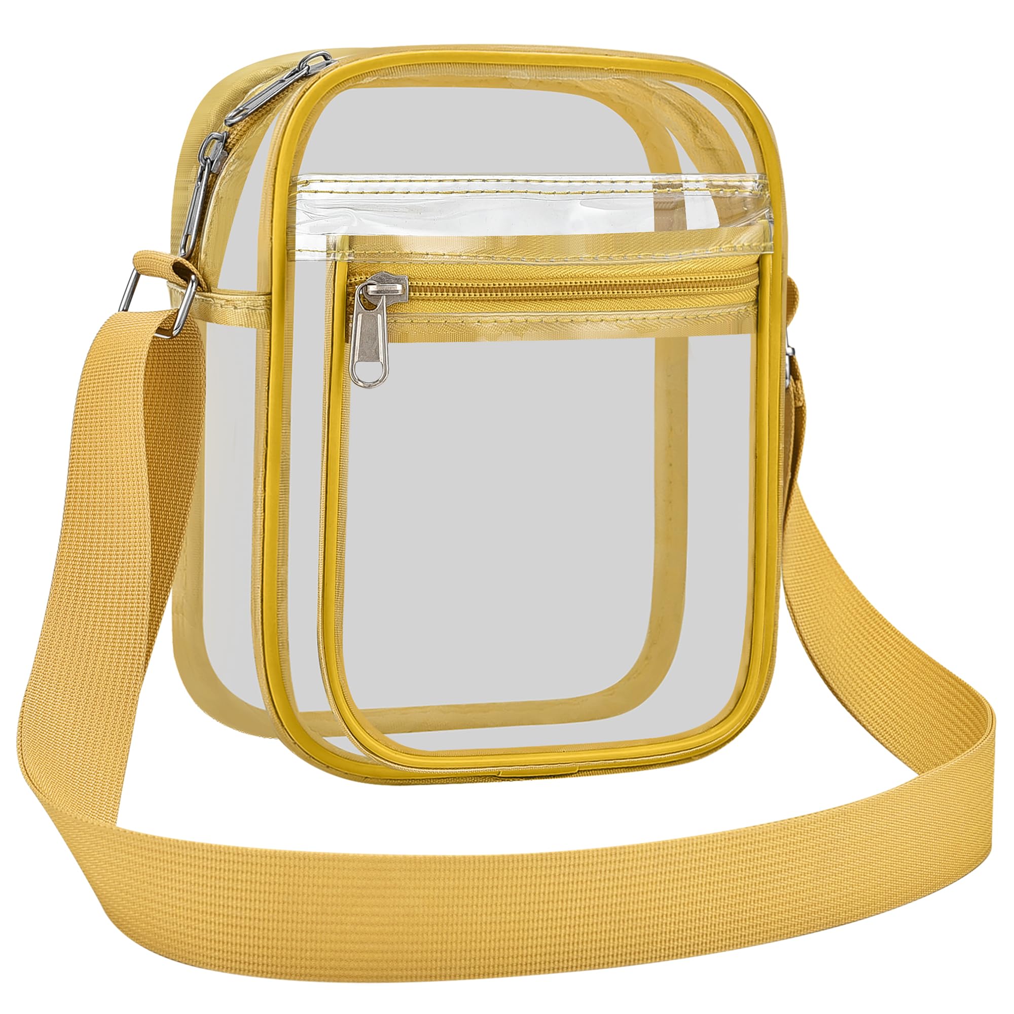 USPECLARE Clear Bag Stadium Approved Clear Messenger Bag for Men and Women