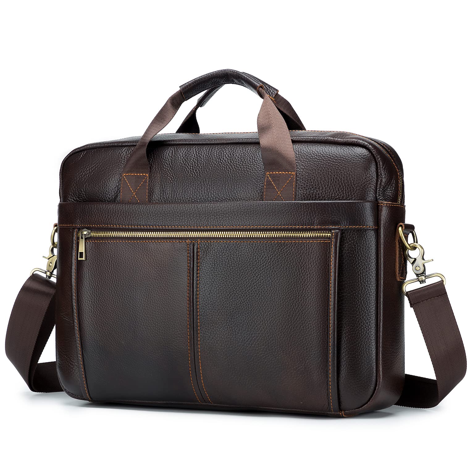 bagzy sacoche cuir 15.6" homme