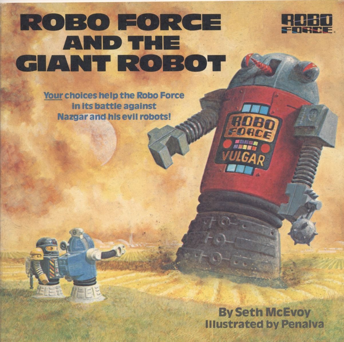 Cover of Robo Force and the Giant Robot