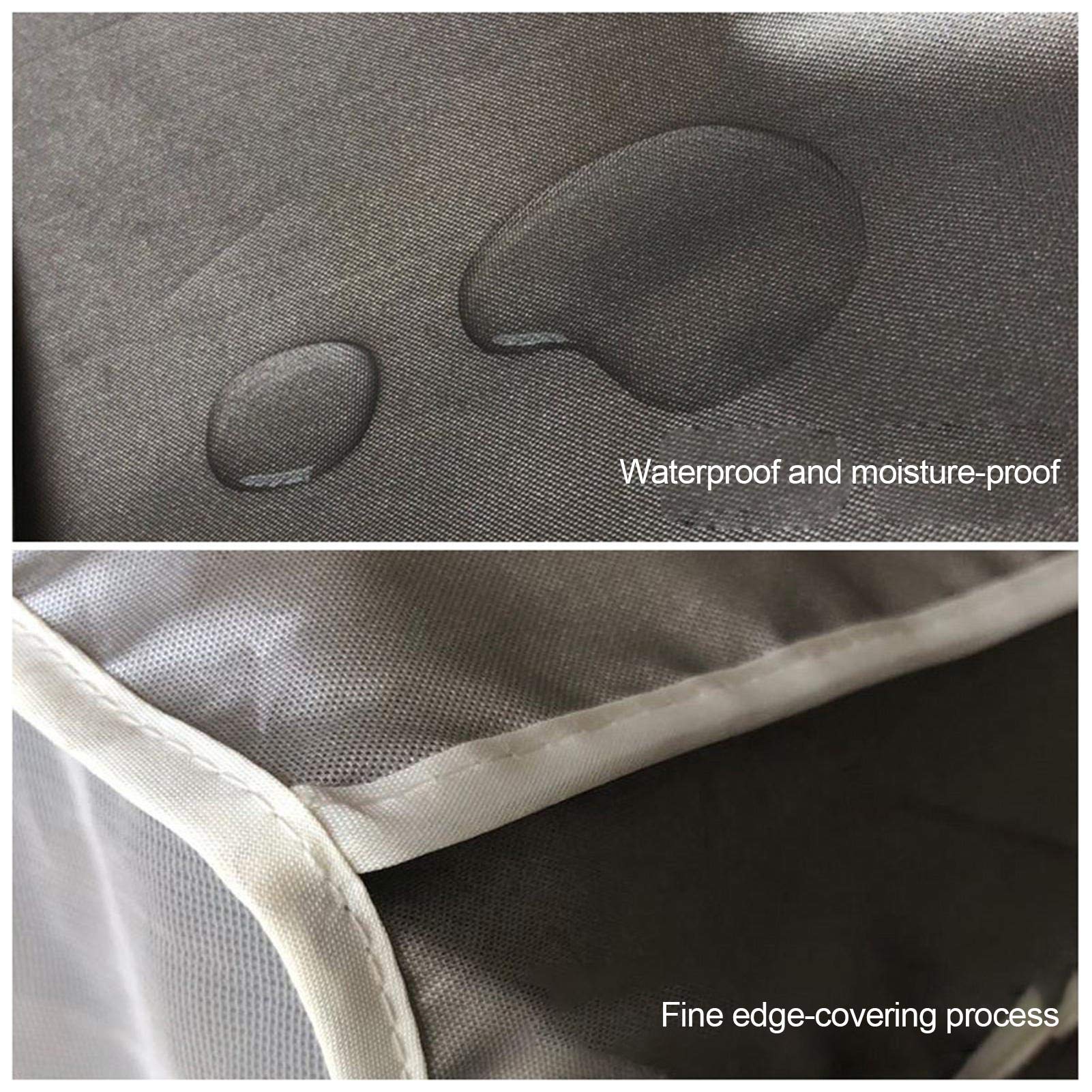Housse De Protection Climatiseur Extérieur - Tissu Oxford Argenté Imperméable - Tailles 1P, 2P, 3P