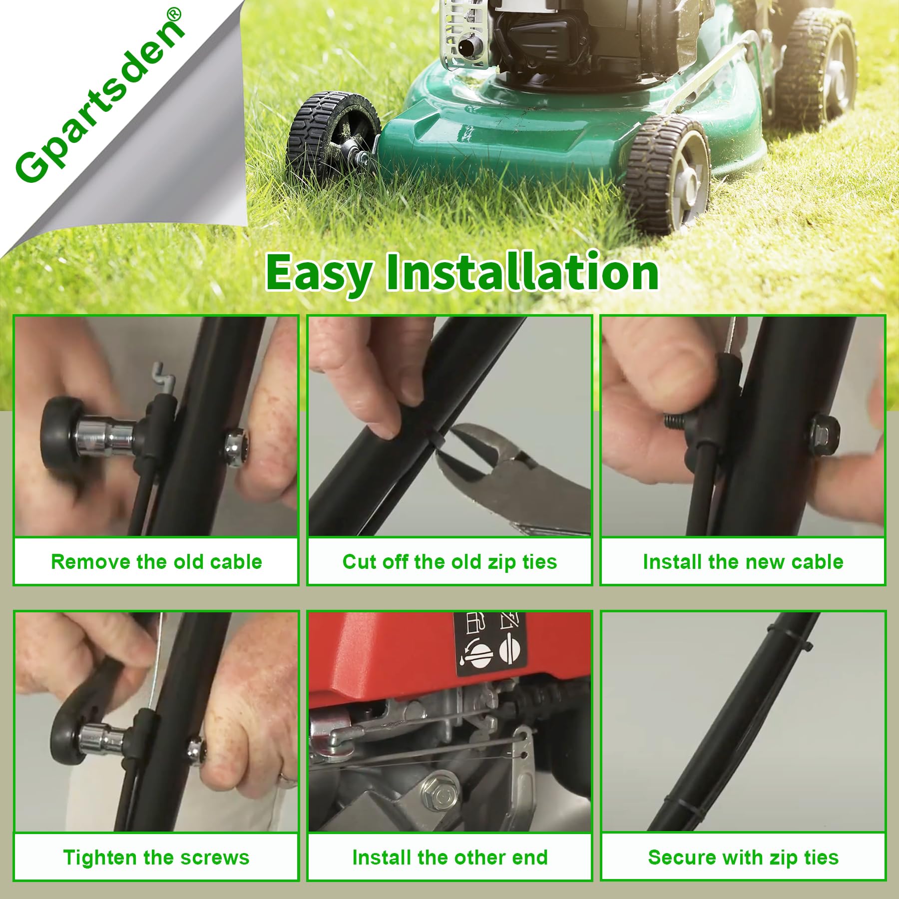 Amazon.com: Gpartsden 946-1113A 746-1113 Blade Control Cable for