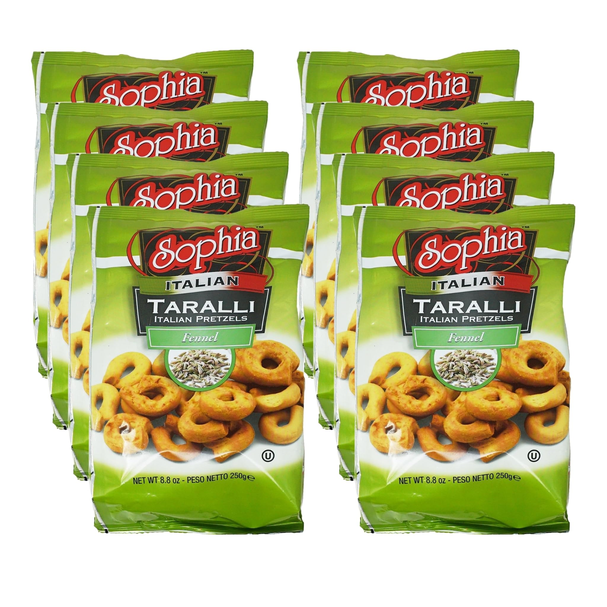 Amazon.com: Sophia Taralli Italian Pretzels - Fennel 8.8oz (8-pack