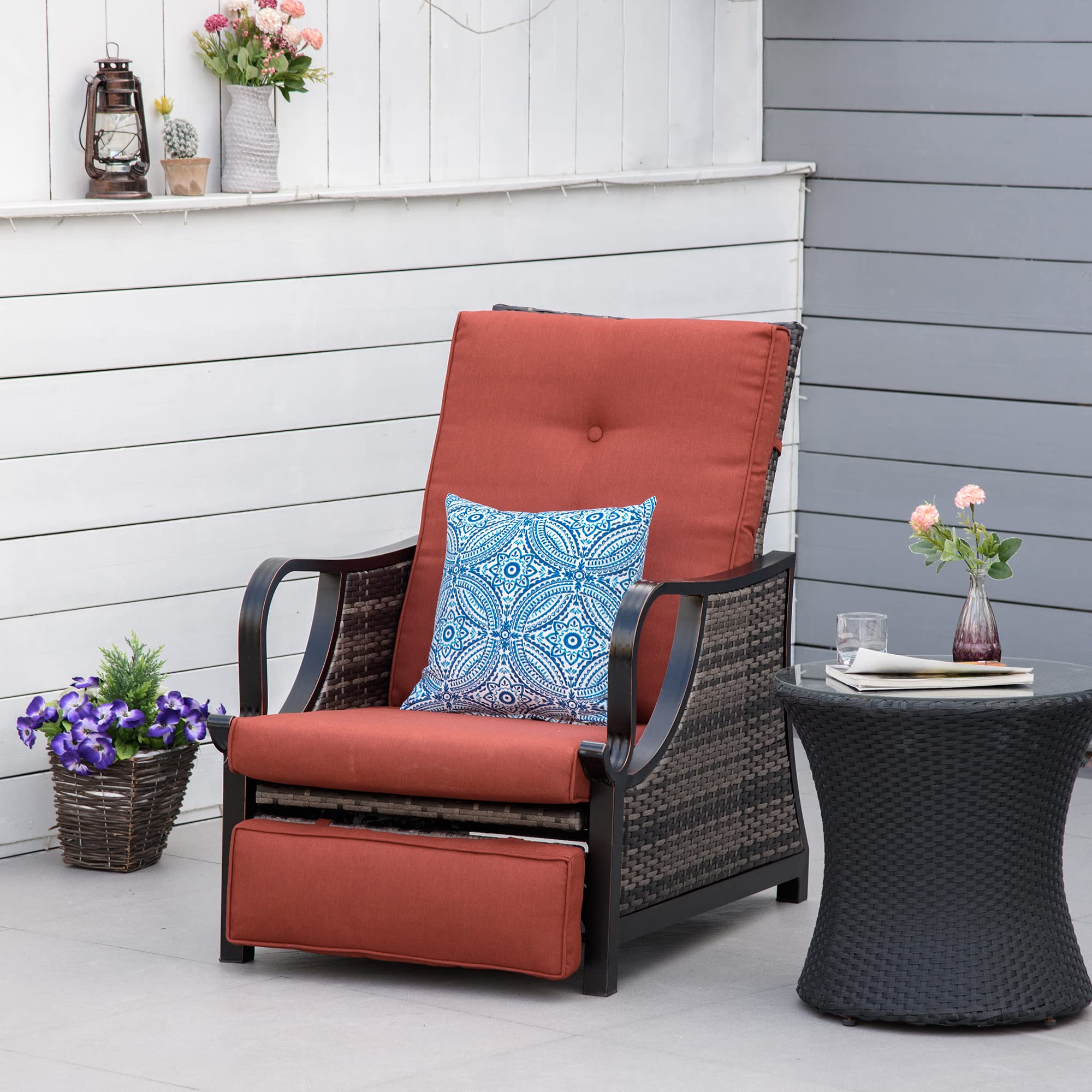 Lazy Boy Reclining Wicker Furniture Patio Furniture Lazy Boy