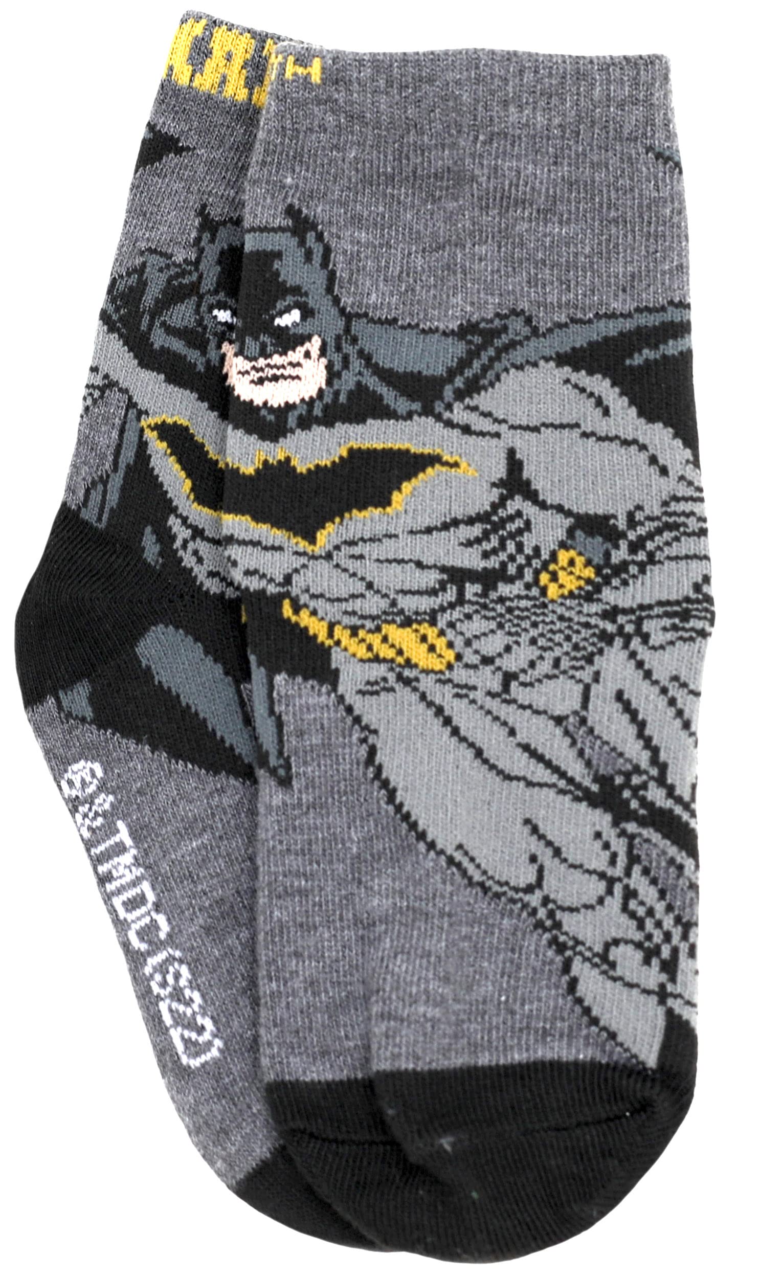 DC Comics Little Boy's Justice League Superhero Crew skarpety, 5 sztuk