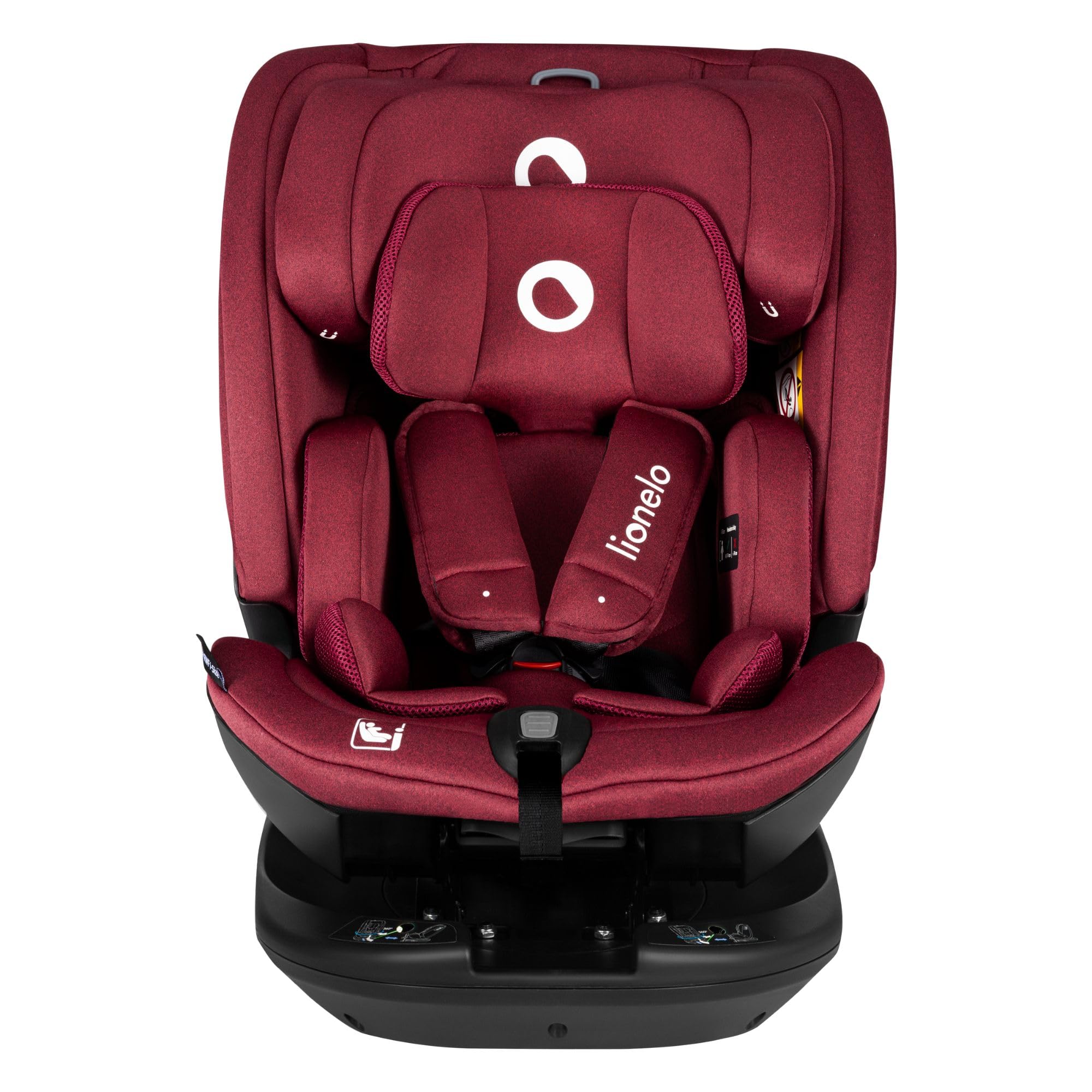 Lionelo Bastiaan RWF Baby- und Kleinkindautositz 0-36 kg von 40–150 cm | 360° drehbar ISOFIX-zertifiziert i-Size R129 neuester Standard, Befestigung vorne und hinten, Seitenschutz, voll verstellbar