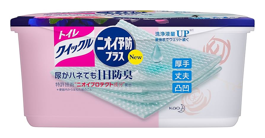 Amazon | クイックル トイレ トイレ用洗剤 ニオイ予防プラス