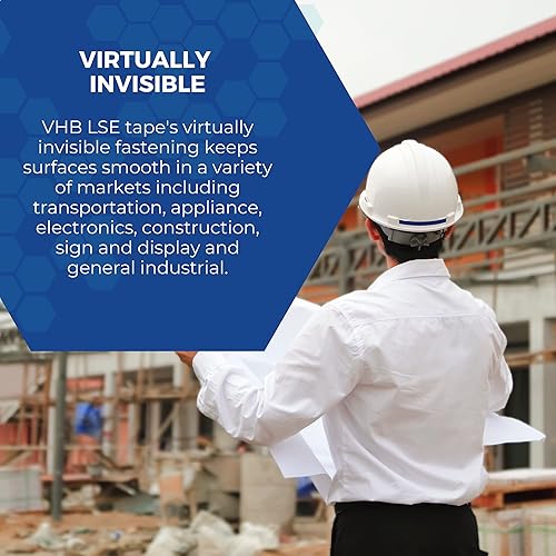 Miniatura 2 de 3M VHB Tape LSE-160WF 0.75" x 5yd (1 rollo)