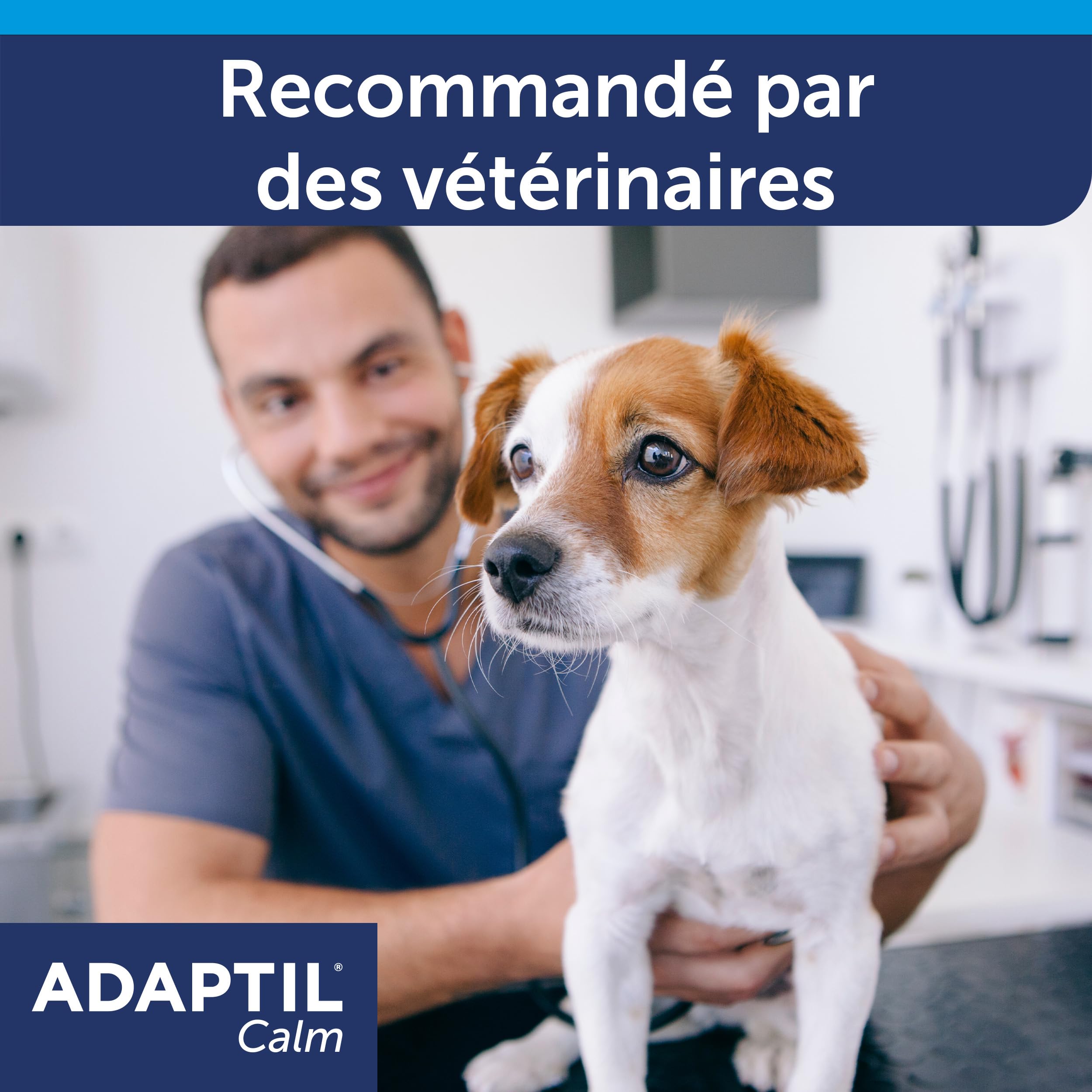 ADAPTIL Calm – Anti-Stress pour Chien – Collier Petits Chiens – Taille S