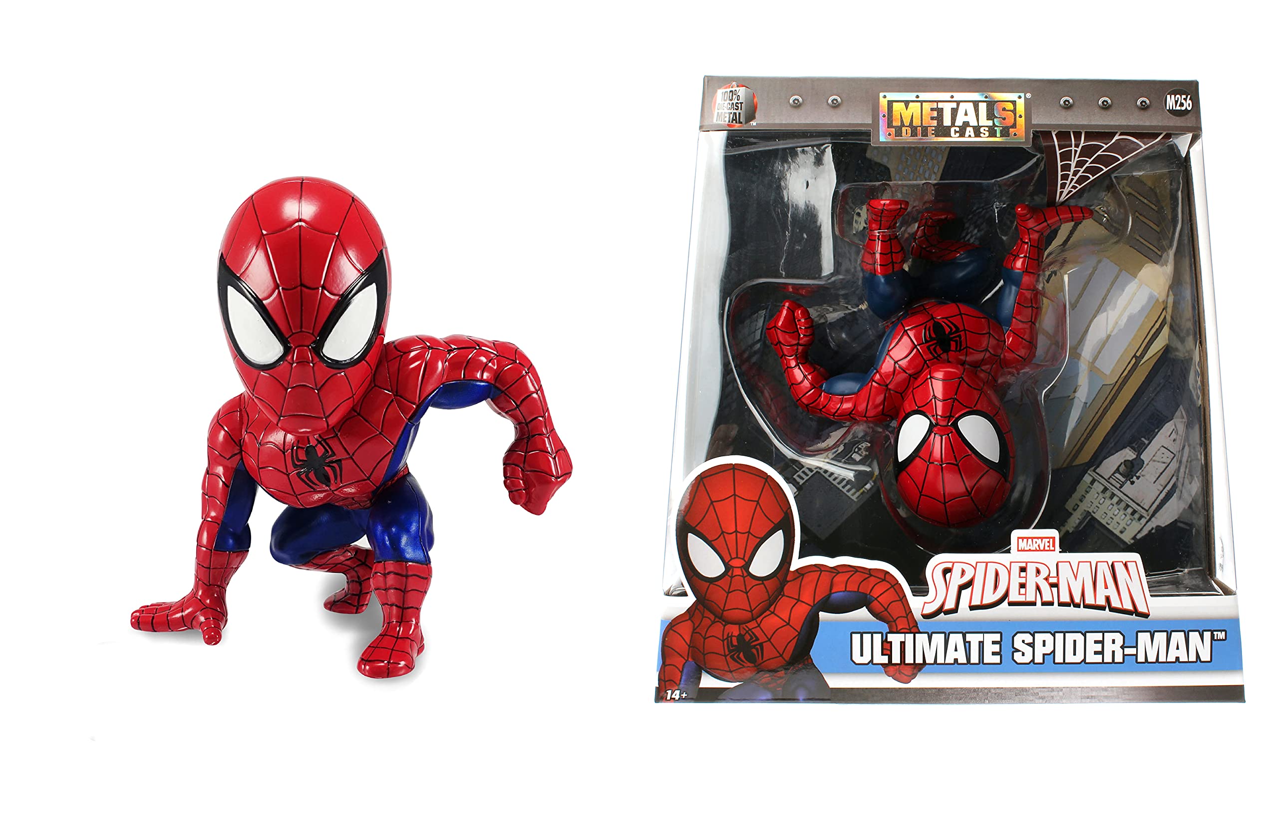 MARVEL 6" SPIDERMAN DIE-CAST COLLECTOR FIGURE