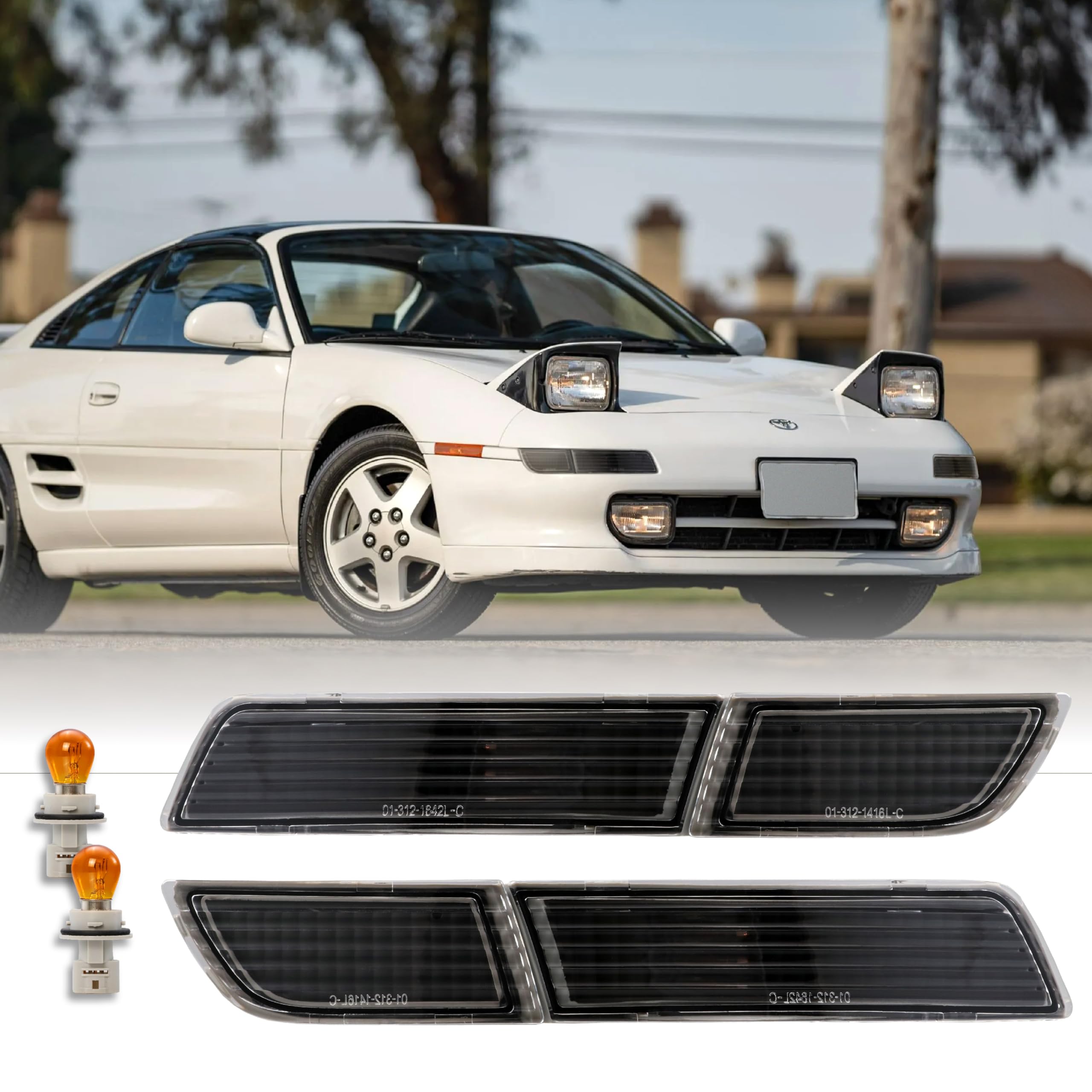 Amazon.com: USR 91-95 MR-2 Turn Signal Light – 4 pieces Front