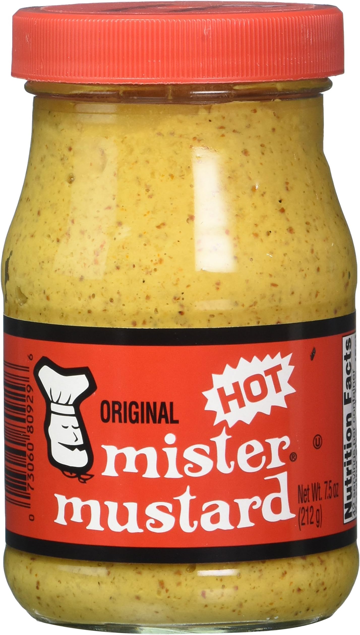 Mr. Mustard Mustard Hot, 7.5 oz