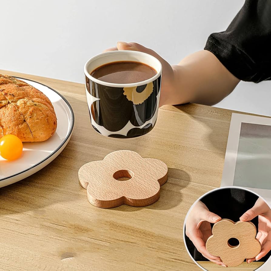 フルーツのコースター　鍋しき Amazon｜お鍋敷き 花の形 コルク鍋敷き 鍋敷き なべしき 鍋敷き