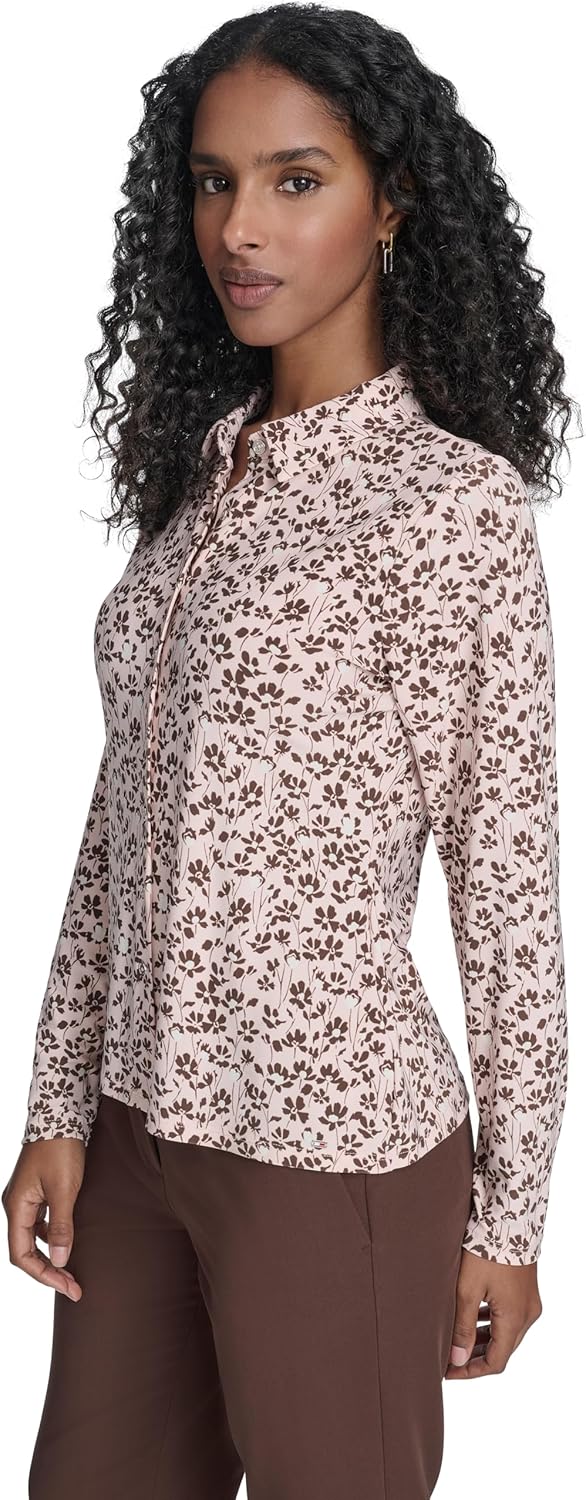 Tommy Hilfiger Womens Soft Work Top Long Sleeve Knit Top - Image 3