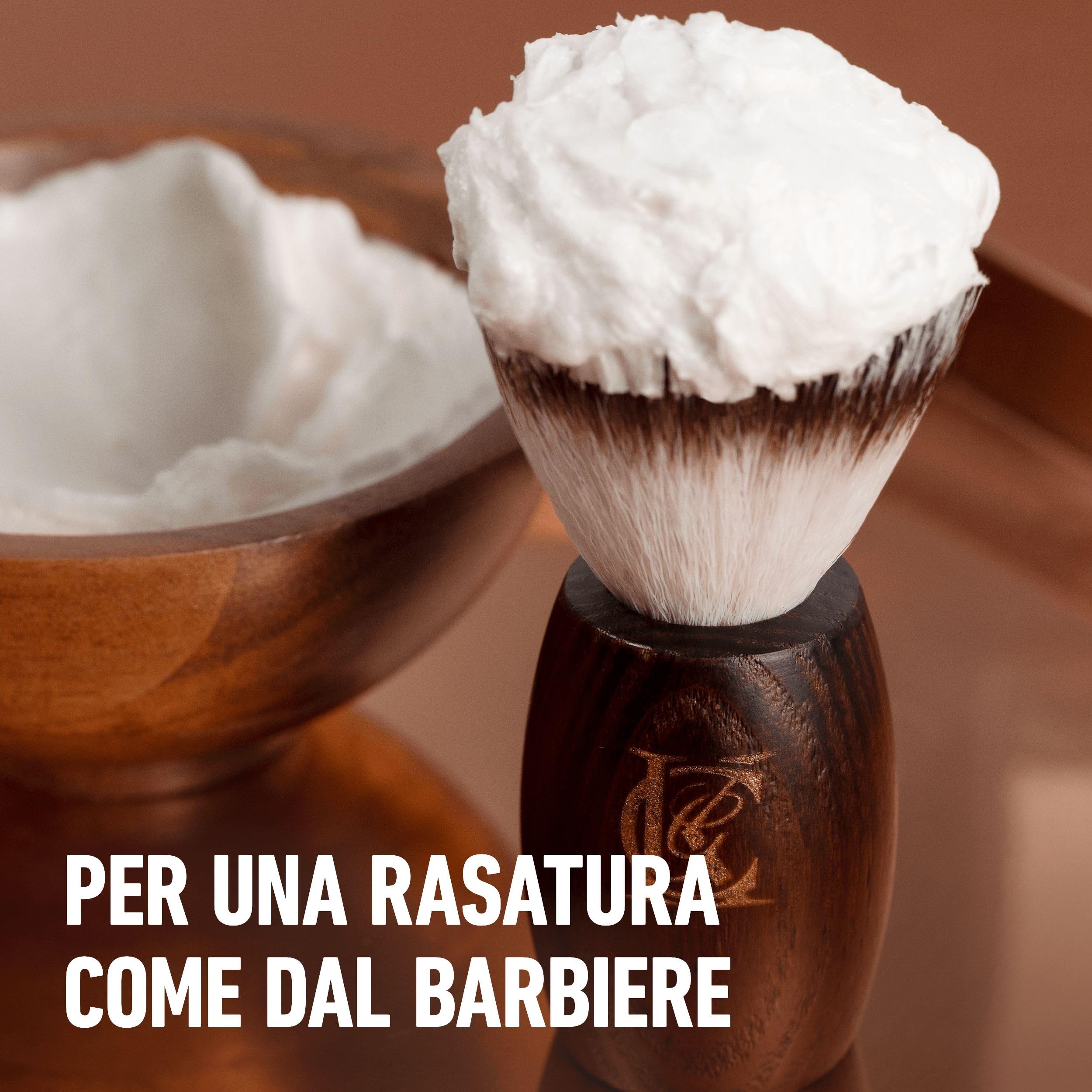 King C. Gillette Originale Crema da Barba Uomo Idratante, 175ml, Cura Barba Uomo, per Pelli Sensibili e una Rasatura di Livello Professionale, Idea Regalo Uomo
