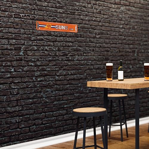 Vista 164 de Rico Industries NBA Basketball Metal Street Sign