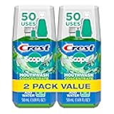 Scope Mouthwash Concentrate, Travel Size Mouthwash, Original Mint Flavor, Helps Freshen Breath, 2 Pack -50 ml Squeeze Bottles
