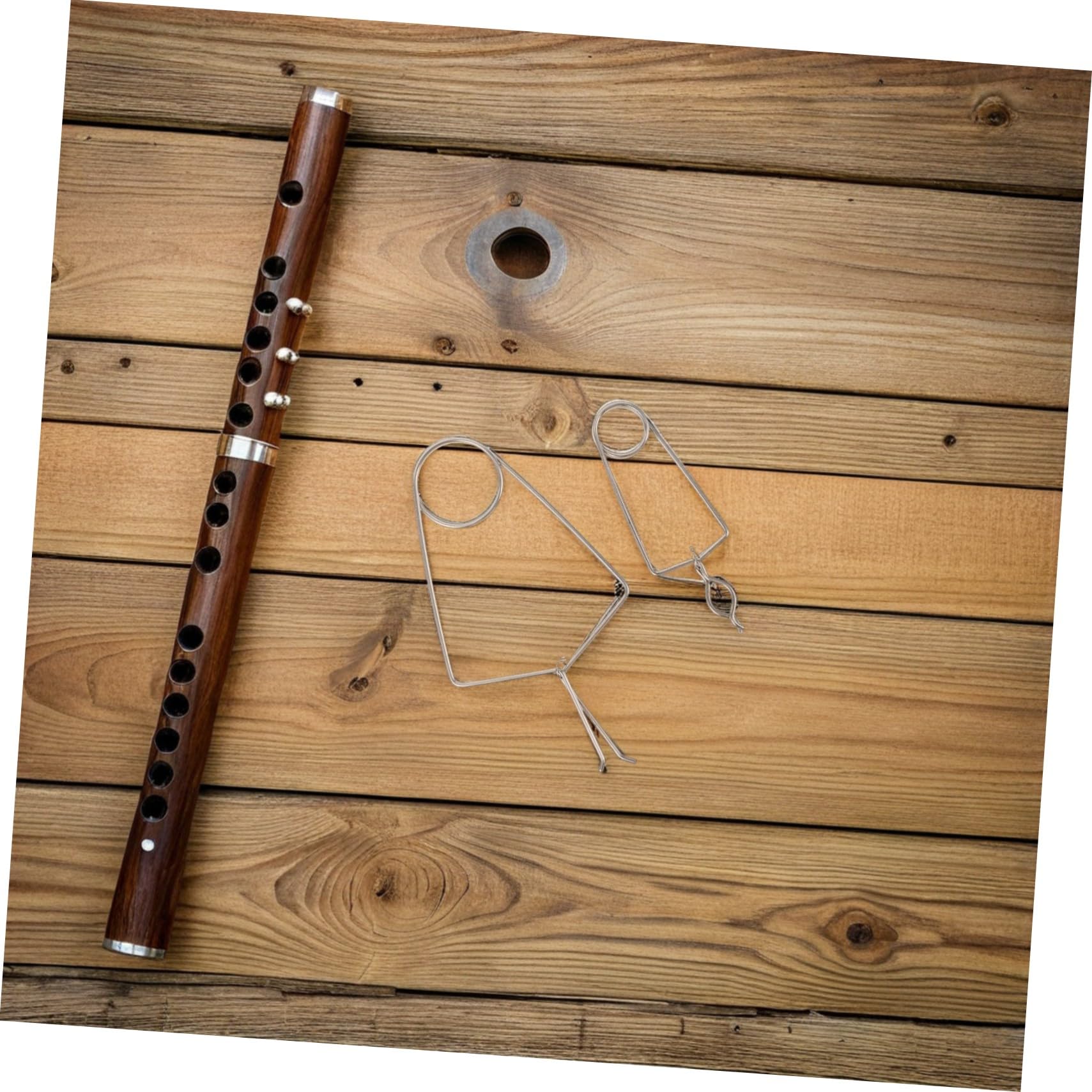Lot de 2 Pinces de Soudure pour Tampons D’instruments à Vent, Grosse et Petite Tailles, Outil de Réparation Précis en Métal Argenté, Clips pour Saxophone, Flûte et Clarinette,