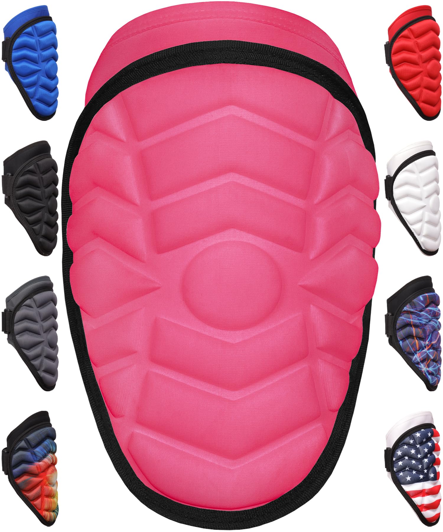 Exxact Sports Defender Baseball Elbow Guard, Batters Softball Elbow Guard Baseball Youth & Adult with Adjustable Strap