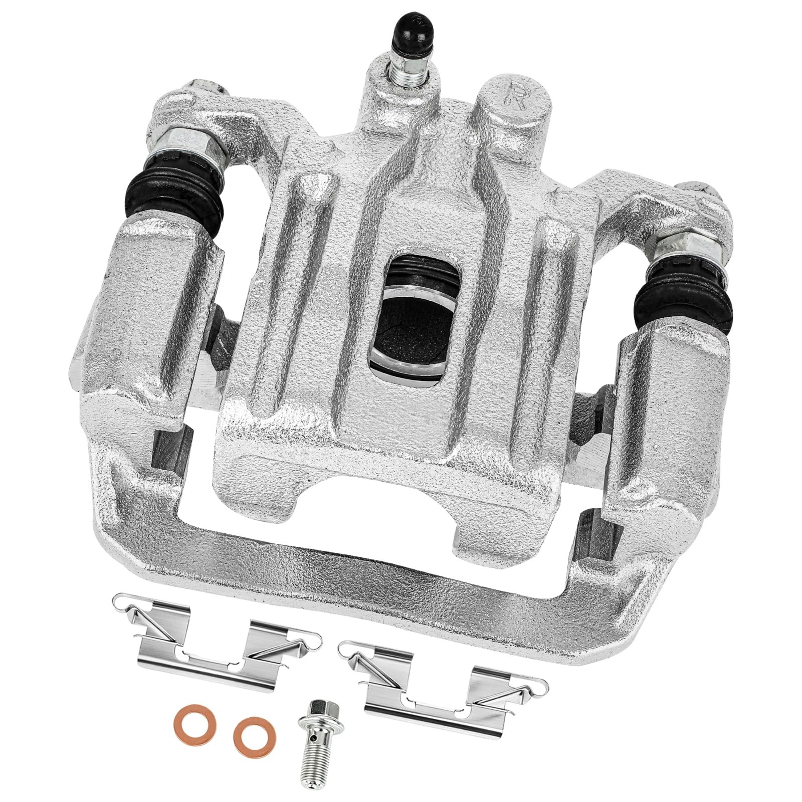 cciyu Rear Right Disc Brake Caliper Assembly w/Bracket 19B2995