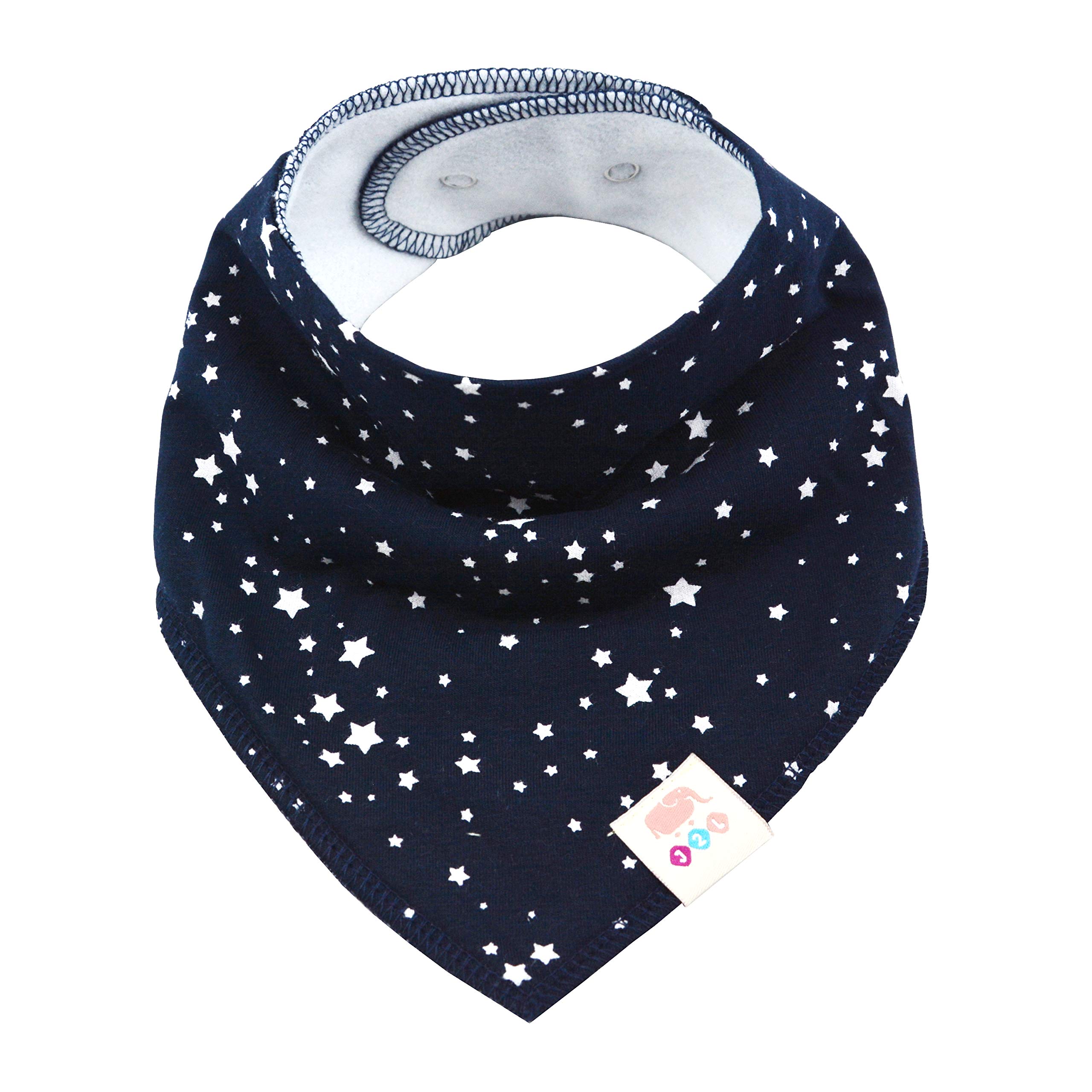 Bavoir Bandana Garçon Lot De 8 Bavoirs Triangulaires Pour Bébé - Unisexe - En Coton - Avec Bavoir Triangle Fille