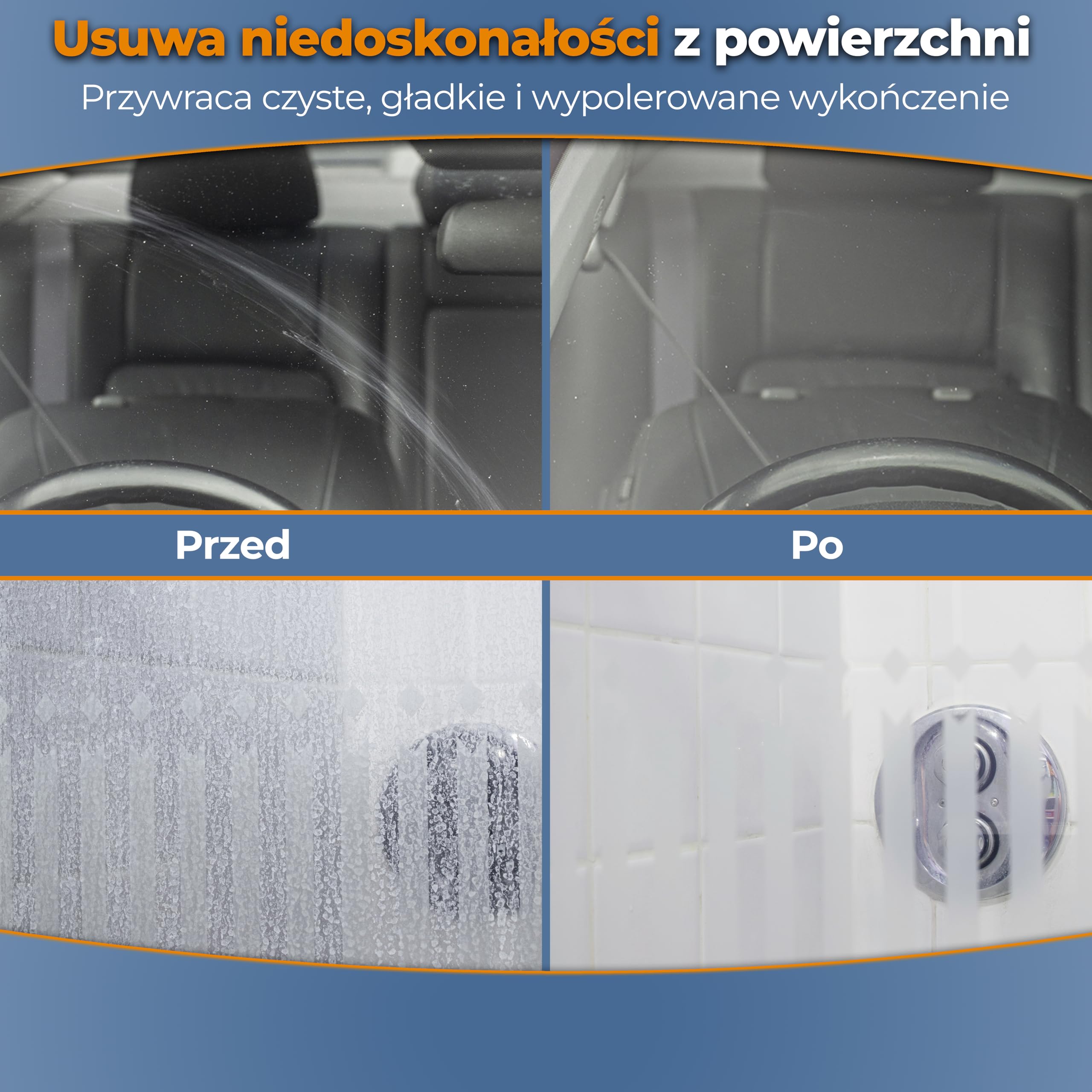 GLASS POLISH PRO 100 g tlenek ceru, wysokiej jakości proszek do polerowania szkła, ulepszona formuła, TREO 85%, 3,5 mikrona, brązowy - GP90007