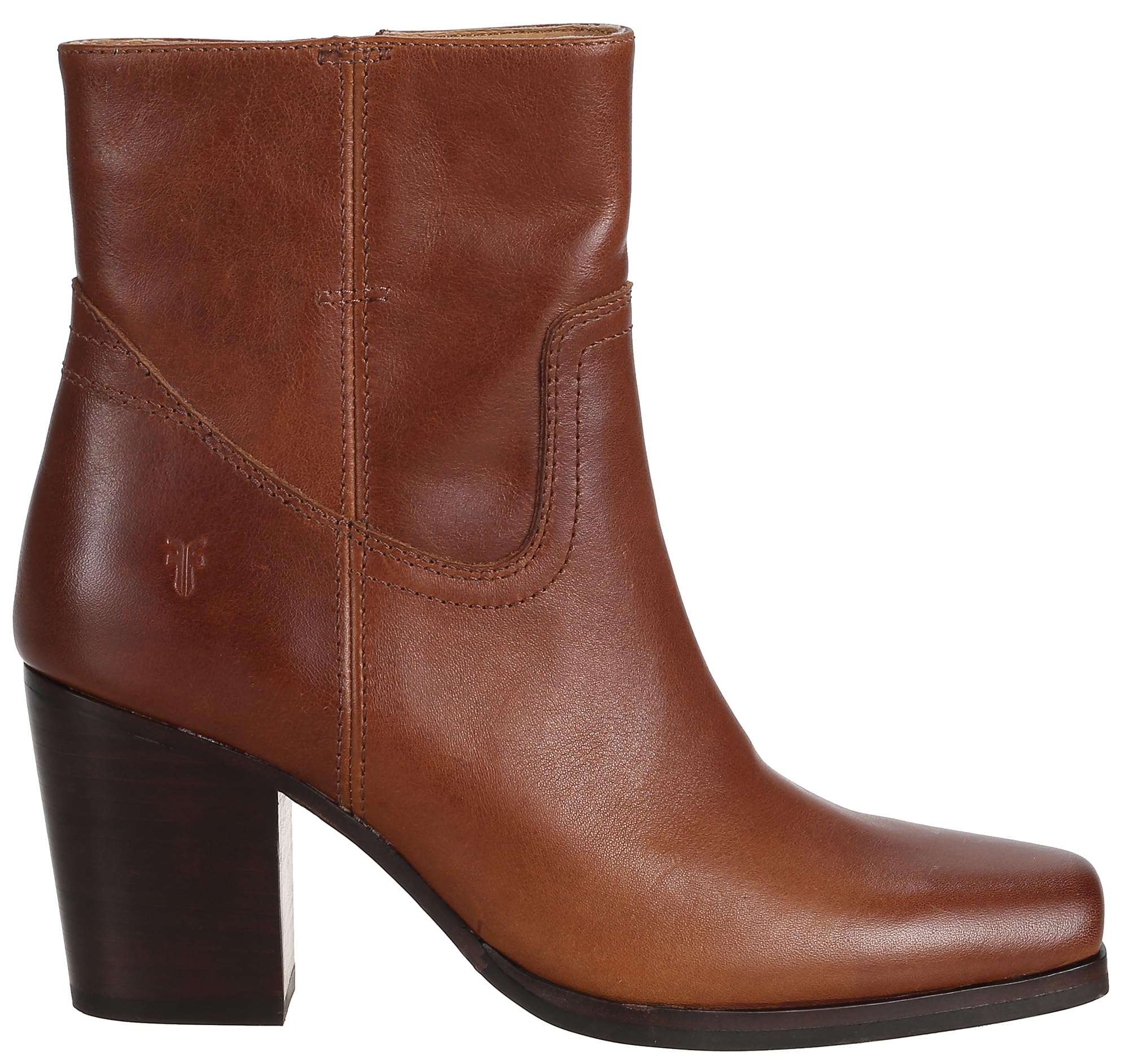 Frye Shiloh Zip Bootie - Womens Ankle-High Boot Stylish Leather Ankle Bootie Comfortable Zip Closure Footwear