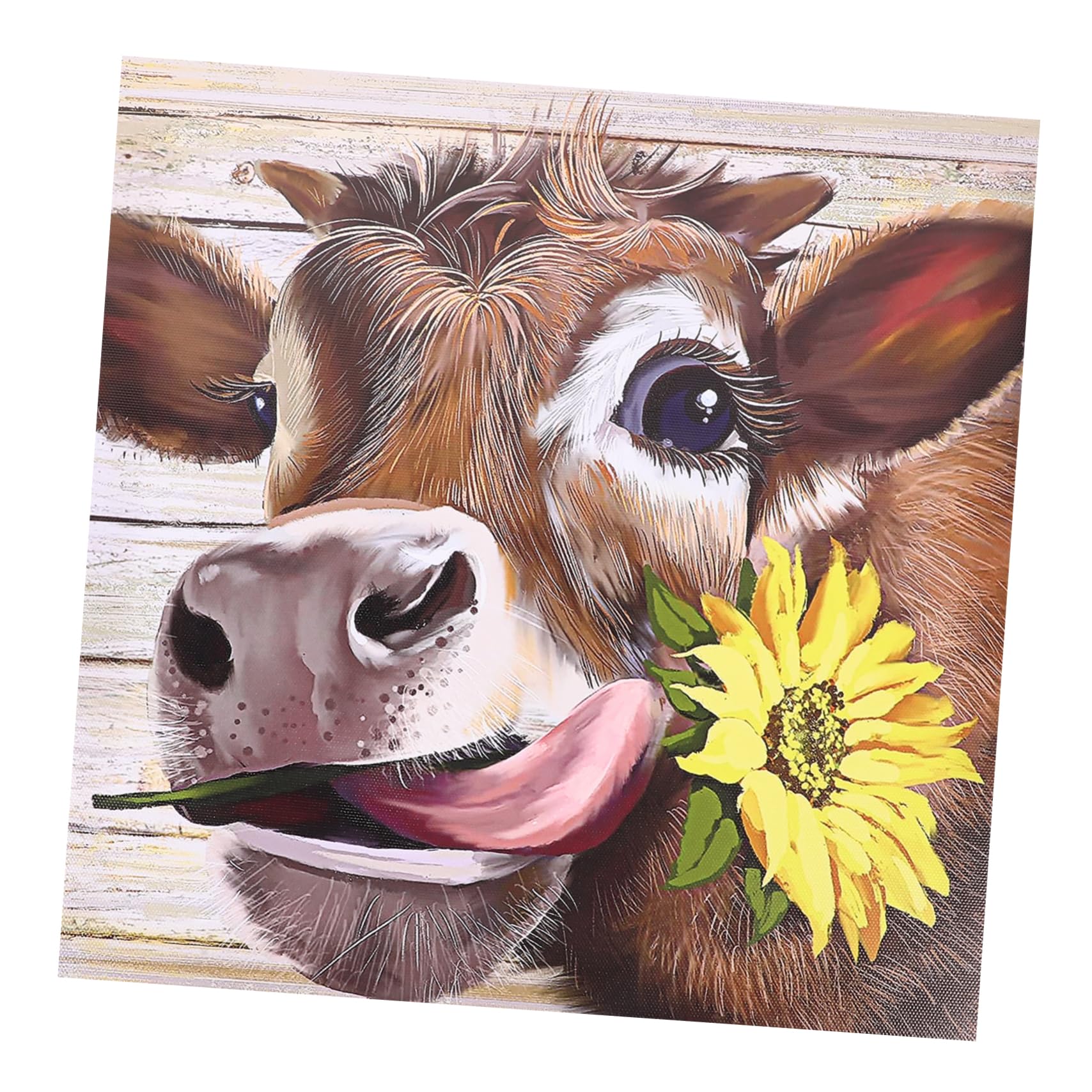 Amazon.co.jp: 壁 装飾 牛 絵 壁 装飾 フレームなし 絵 牛 絵 牛