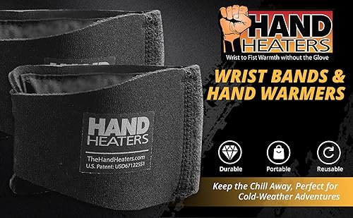 Miniatura 9 de Calentadores de mano, muñequeras calentadas para más de 8 horas de calor, almohadilla térmica de manos para calentadores de muñeca, paquete de 2