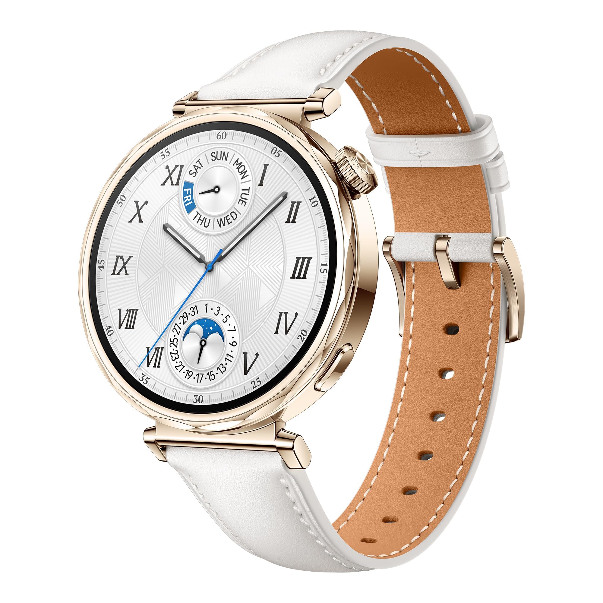 HUAWEI WATCH GT 5 41 mm white | Nowe doświadczenie bieganie i jazda na rowerze, monitorowanie zdrowia, 7 dni pracy baterii, iOS i Android