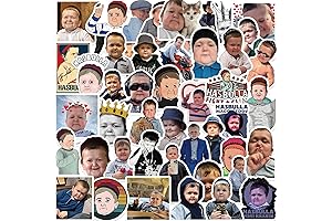 Funny Hasbulla Meme Vinyl Sticker