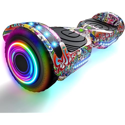 Hoverboard Certified HS2.01 Bluetooth Flash Wheel with LED Light Self Balancing Wheel Electric Scooter