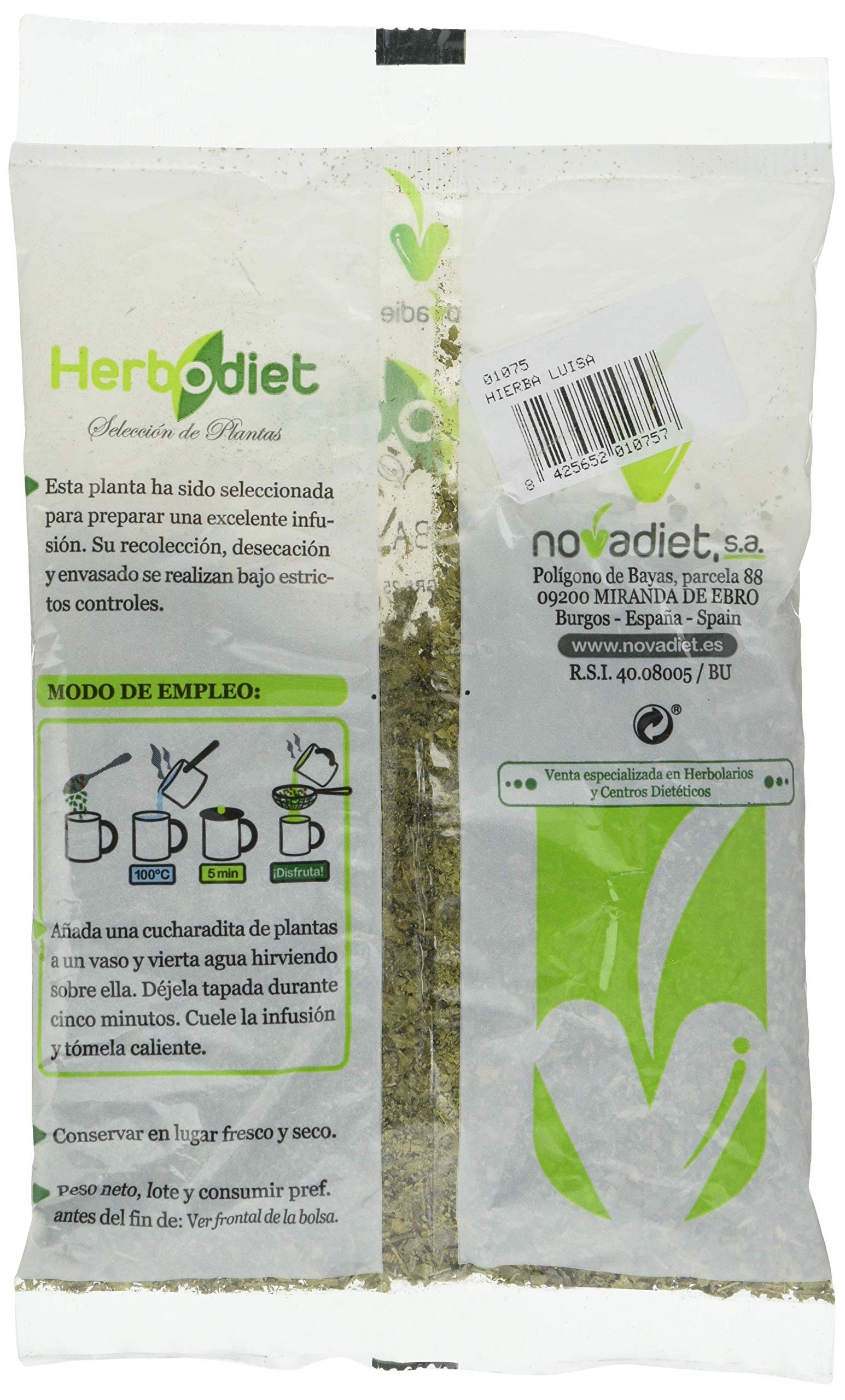 Hierba Luisa 25 gr, 1 unidad