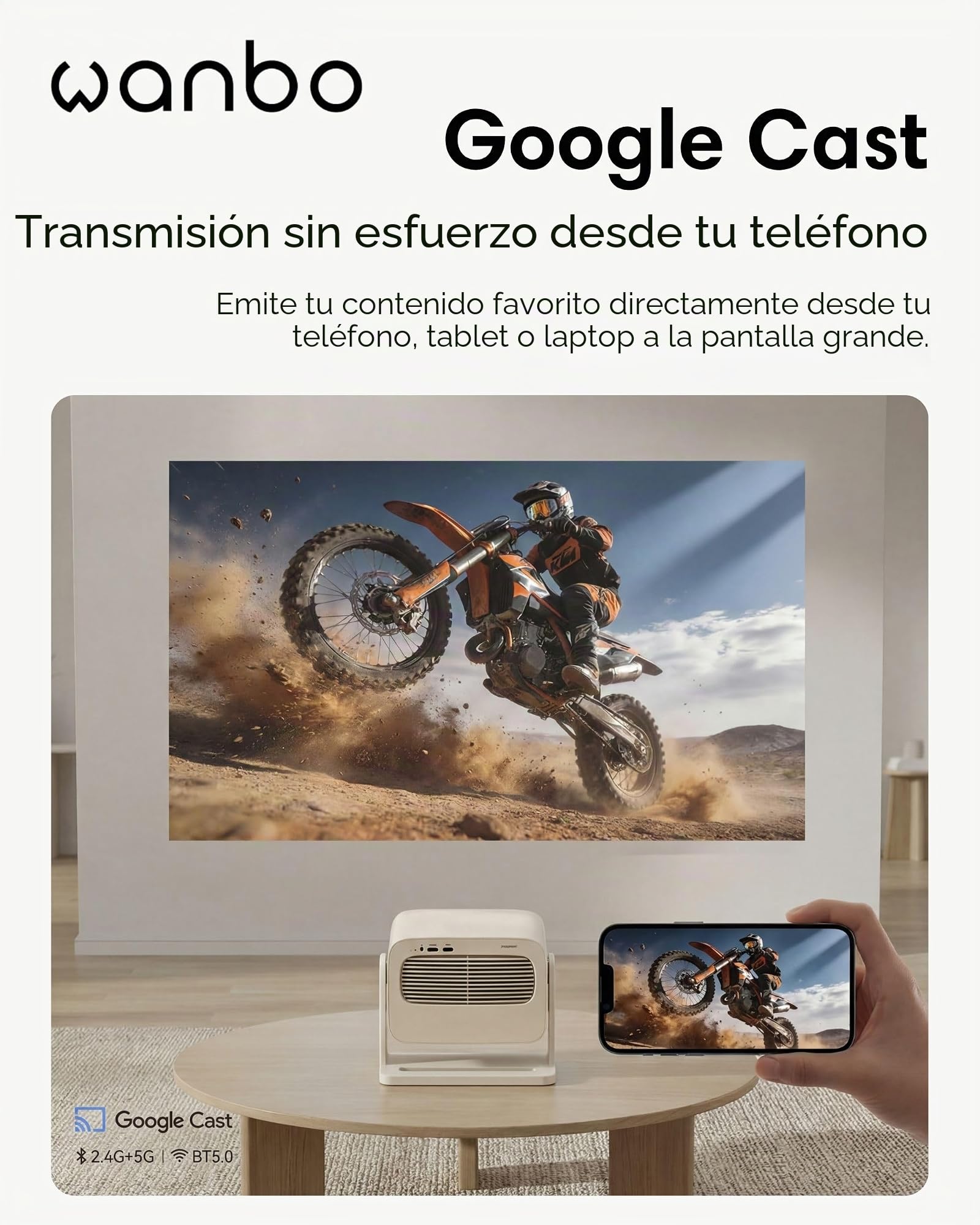 Wanbo Proyector Vali 1 Pro