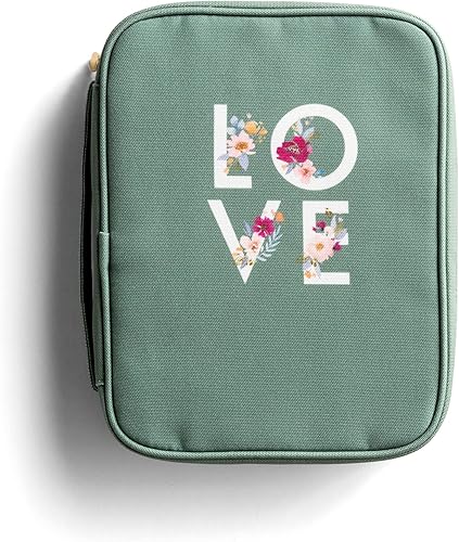 Dayspring Studio 71 - Funda de lona verde con cremallera (J7419)