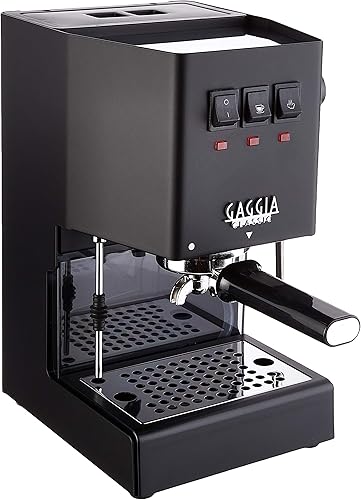 Gaggia RI938049 Classic Pro - Máquina de expreso color negro trueno