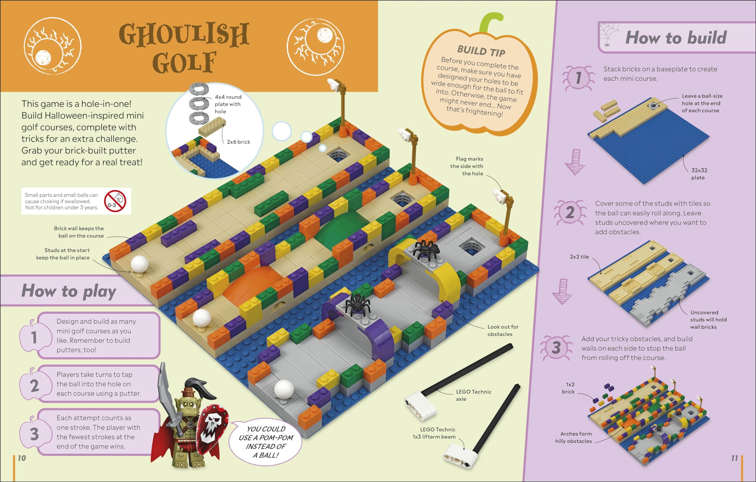 The LEGO Halloween Games Book: Ideas for 50 Games, Challenges, Puzzles, and Activities - Image 3