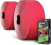 Vista 12 de ALIEN PROS Cinta para manillar de bicicleta de poliuretano (juego de 2) negro, rojo, blanco, rosa, azul, mejora el agarre de tu bicicleta con estas