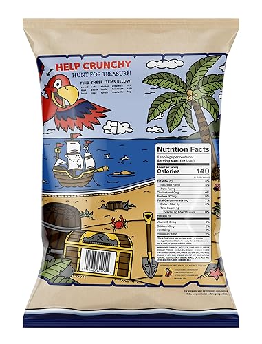 Miniatura 2 de Pirate's Booty Bocadillos de queso cheddar blanco envejecido, sin gluten, aperitivos saludables para niños, aperitivos de Halloween, bolsa