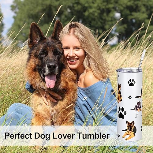 Miniatura 3 de GINGPROUS Regalos de pastor alemán, regalos para madres de perros, regalos para amantes de los perros, dueños de perros, adiestrador de perros,