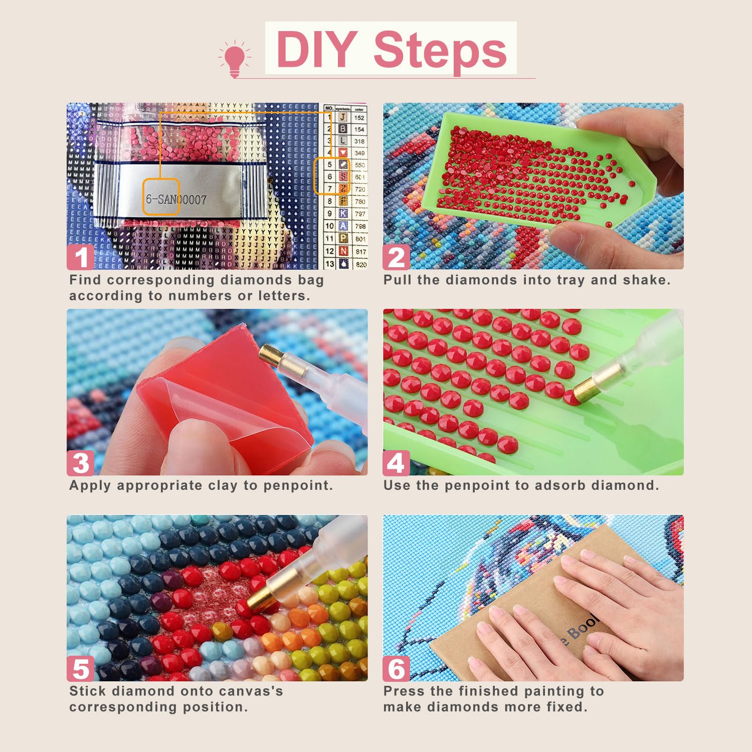 Kuromi Diamond Art Kits For Adults - 5D Diamond Art Kits For Adults...