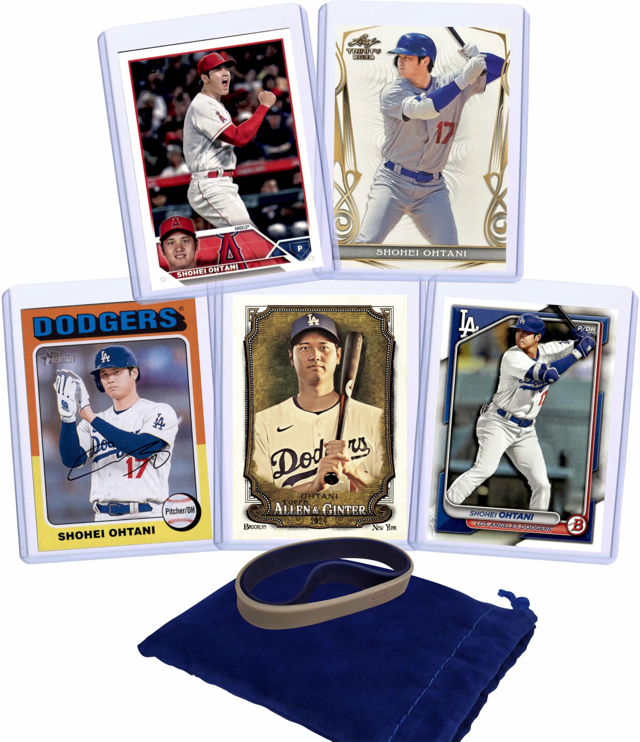 SHOHEI OHTANI 4枚セットカード Amazon.com: Shohei Ohtani (5) Assorted Baseball Cards Gift Pack