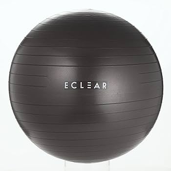 Amazon | エレコム バランスボール 65cm フィットネス 空気入れ