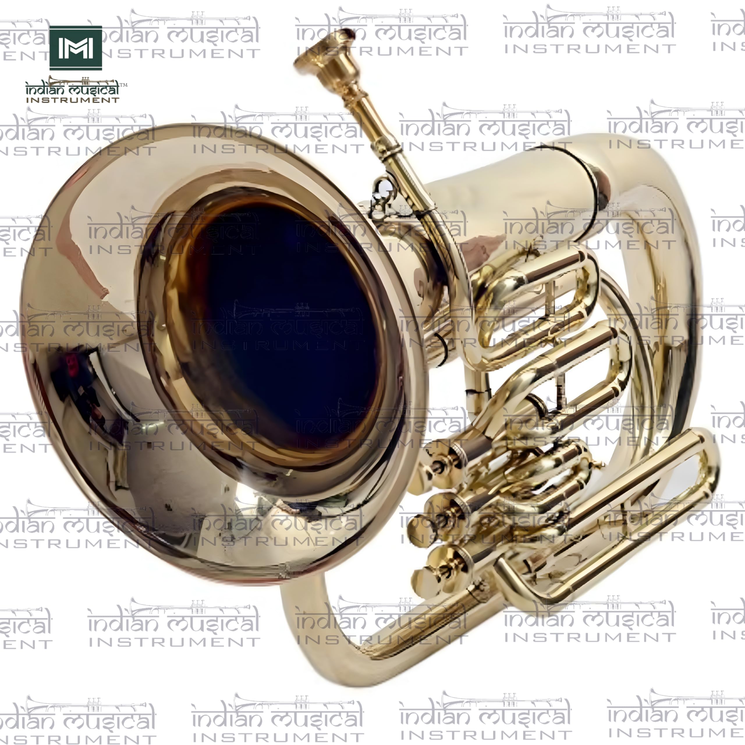 Euphonium Instrument en laiton à 3 valves avec tonalité chaude, valves lisses, pour musiciens et étudiants