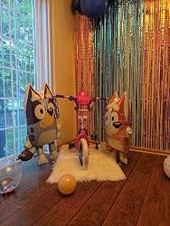 Toyland Bluey & Bingo Balloon Pack - 2 X 80cm (32") Character Balloons