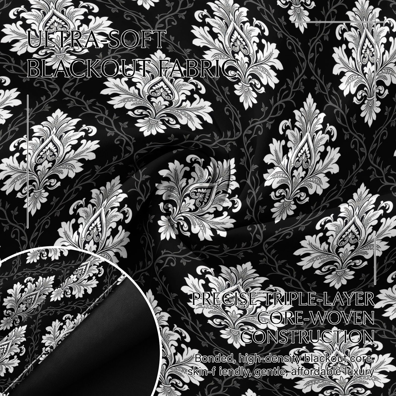 Tende oscuranti tradizionali, termiche, 245 x 140 cm (altezza x larghezza)