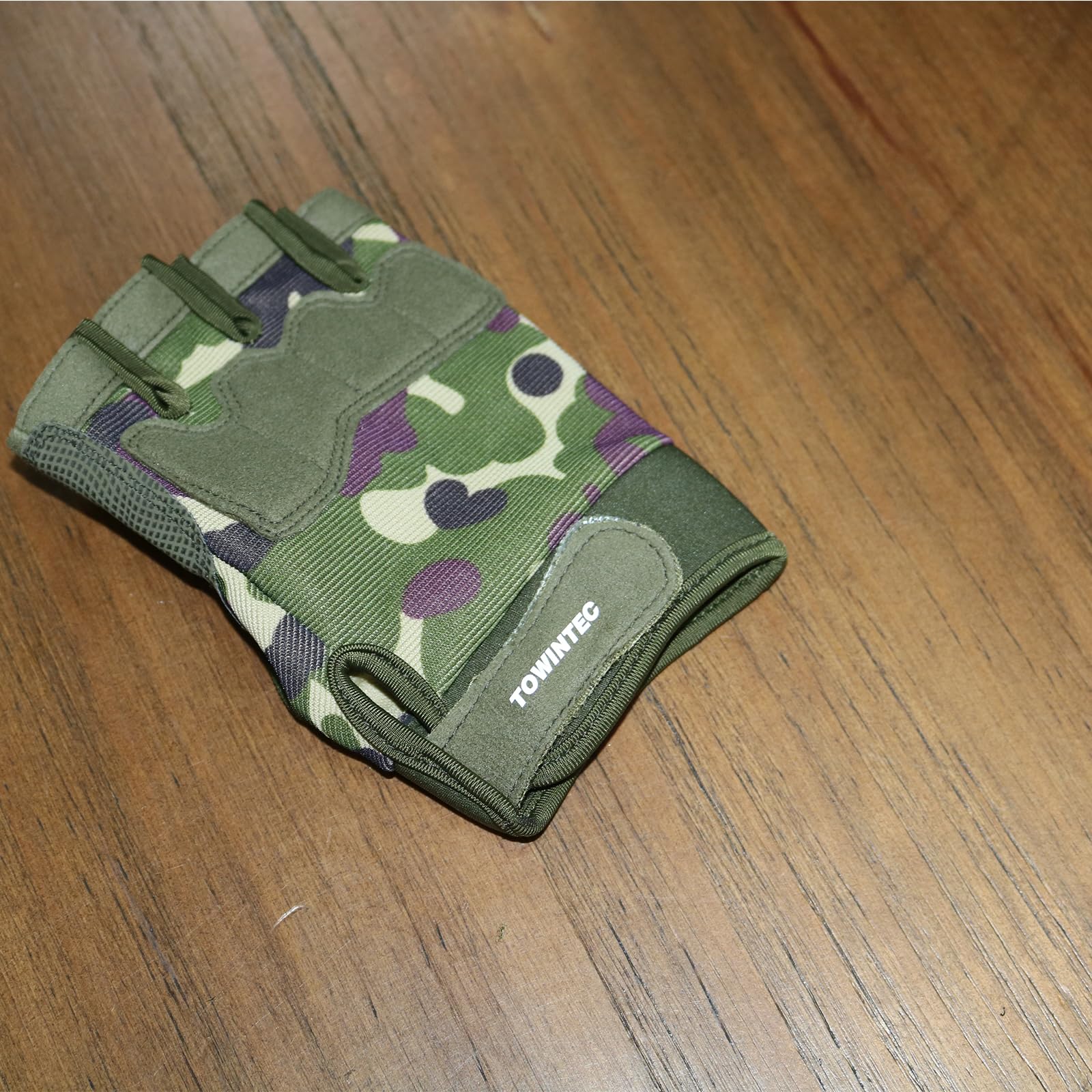 Towintec Tactical Specialty Gloves, Half Finger, High Dexterity, Gloves for Airsoft, Field Work, Work Gloves for Men