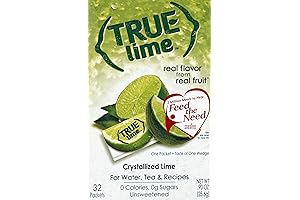 Crystallized Lime 32 x .8g Packets - 0.91 oz.