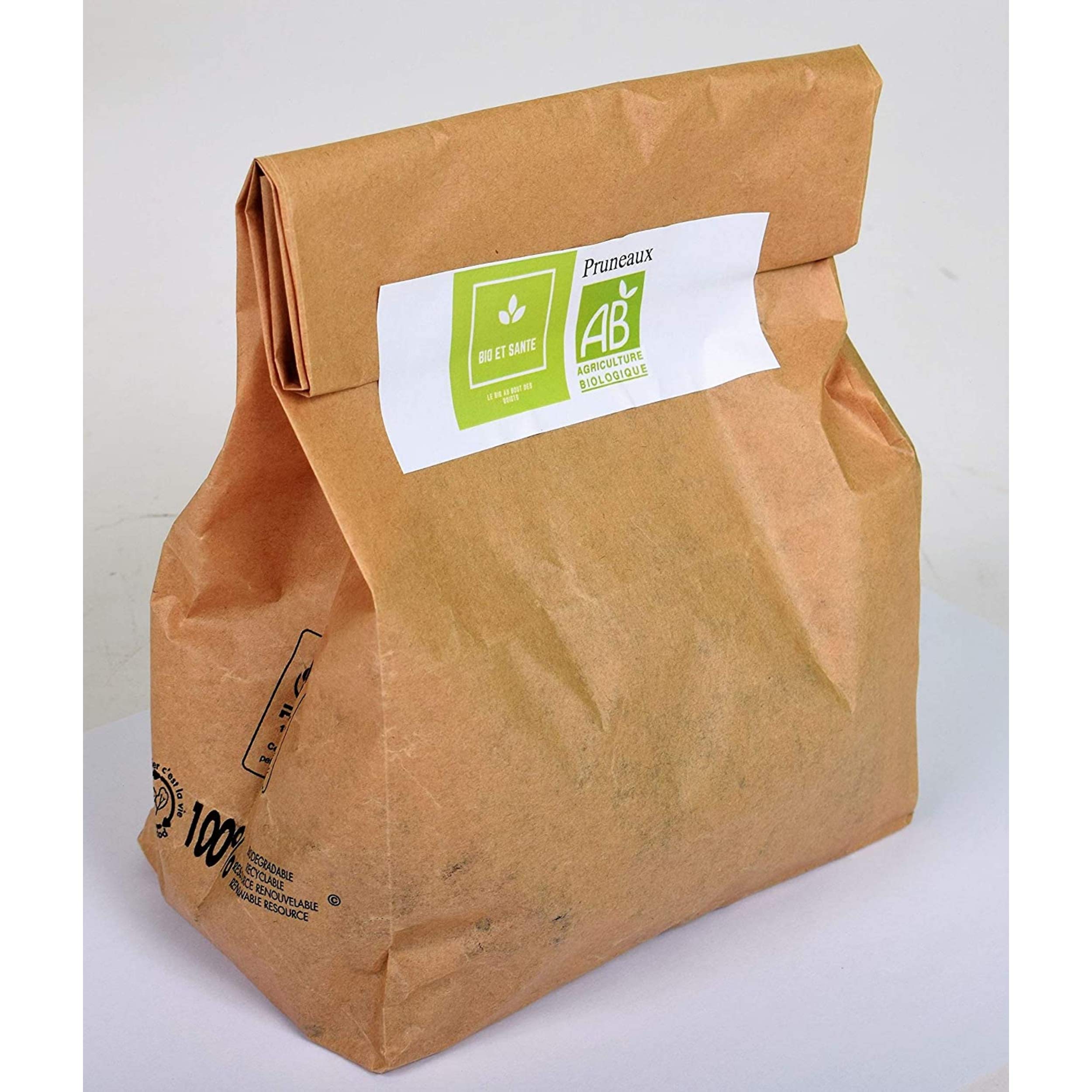 Pruneaux D'Agen Denoyautés Naturels Bio De Qualité Extra, 1 Kg, Fruit Sec Energétique Pour Votre Apport En Vitamines et Minéraux Contribueront aux Bienfaits et à la Santé de Votre Organisme