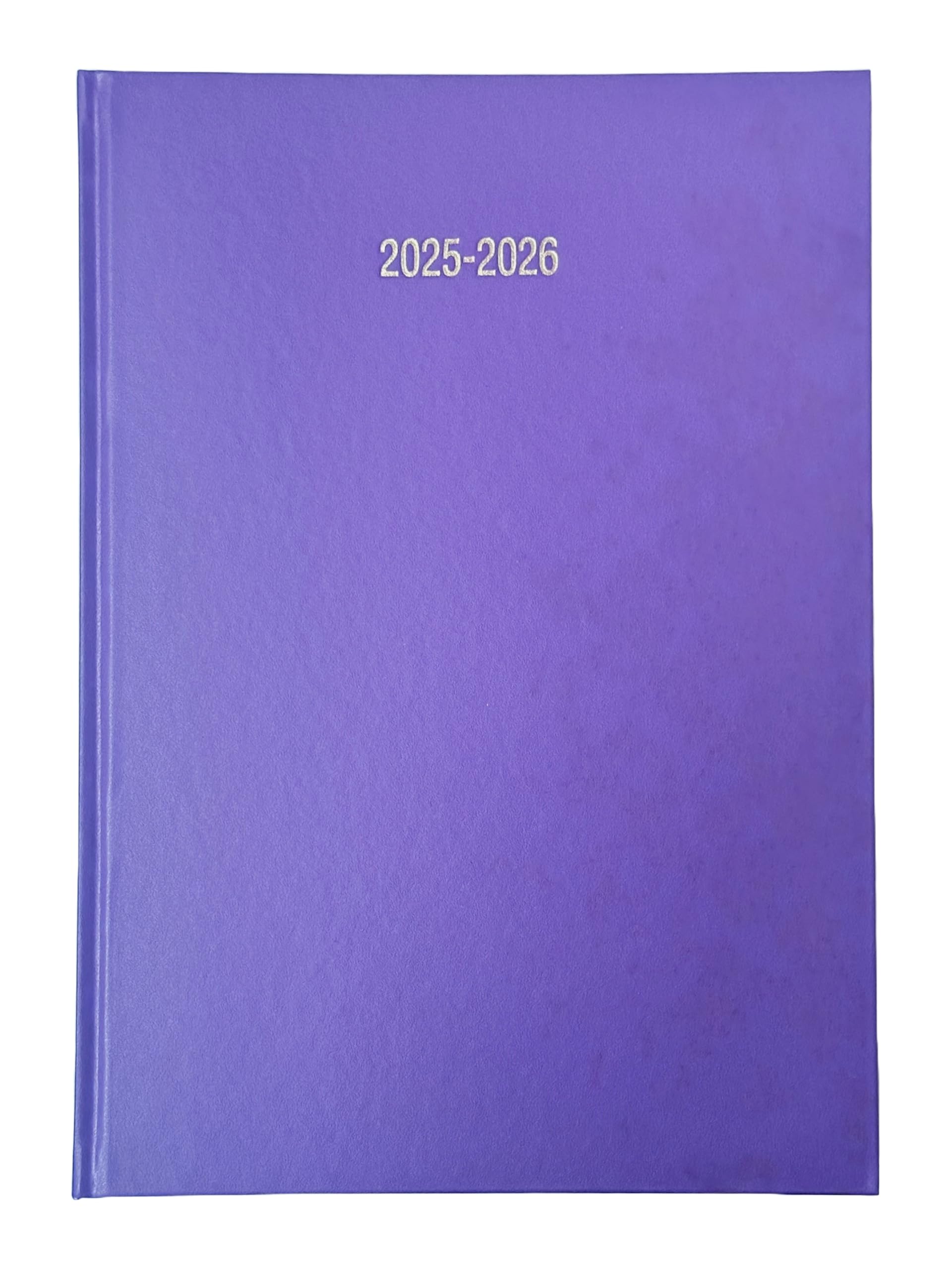 Academic Diary 2025-2026 A5 Day to a Page - Purple, Purple / Mauve